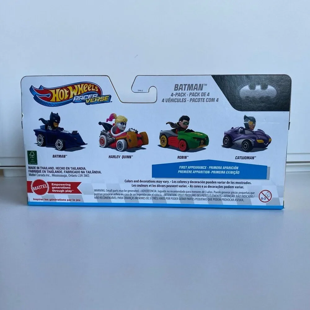 Hot Wheels Racer Verse DC Batman First‎ Appearance NEW Harley Quinn Robin